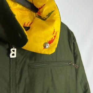 Rare Vintage Bogner Ski Suit One Piece Reversible Yellow/Green EU 38 US 6